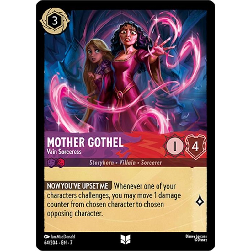 Mother Gothel - Vain Sorceress (64/204) [Archazia's Island]