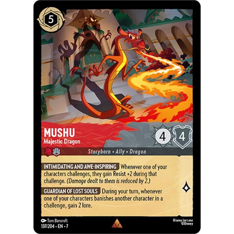 Mushu - Majestic Dragon (137/204) [Archazia's Island]