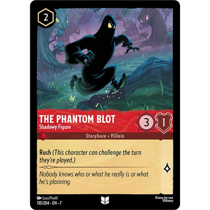 The Phantom Blot - Shadowy Figure (135/204) [Archazia's Island]