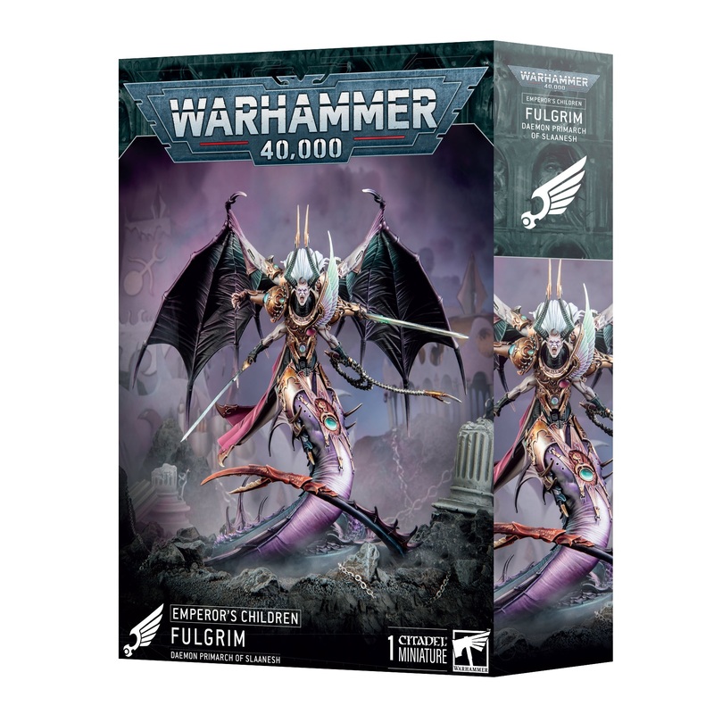 Warhammer 40,000 Emperor's Children Fulgrim Daemon Primarch Of Slaanesh