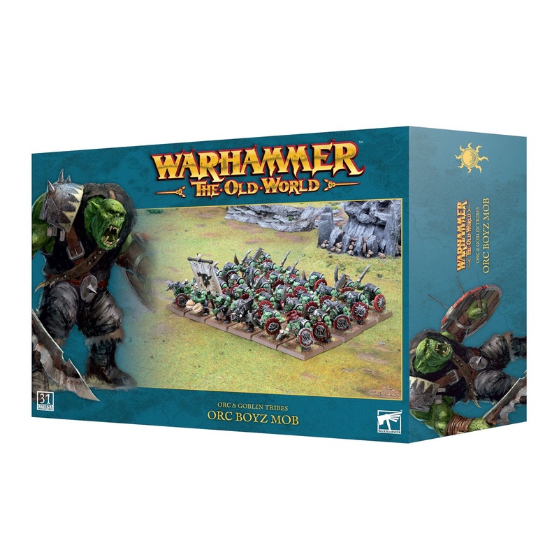 WARHAMMER: THE OLD WORLD - ORC & GOBLIN TRIBES: ORC BOYZ MOB