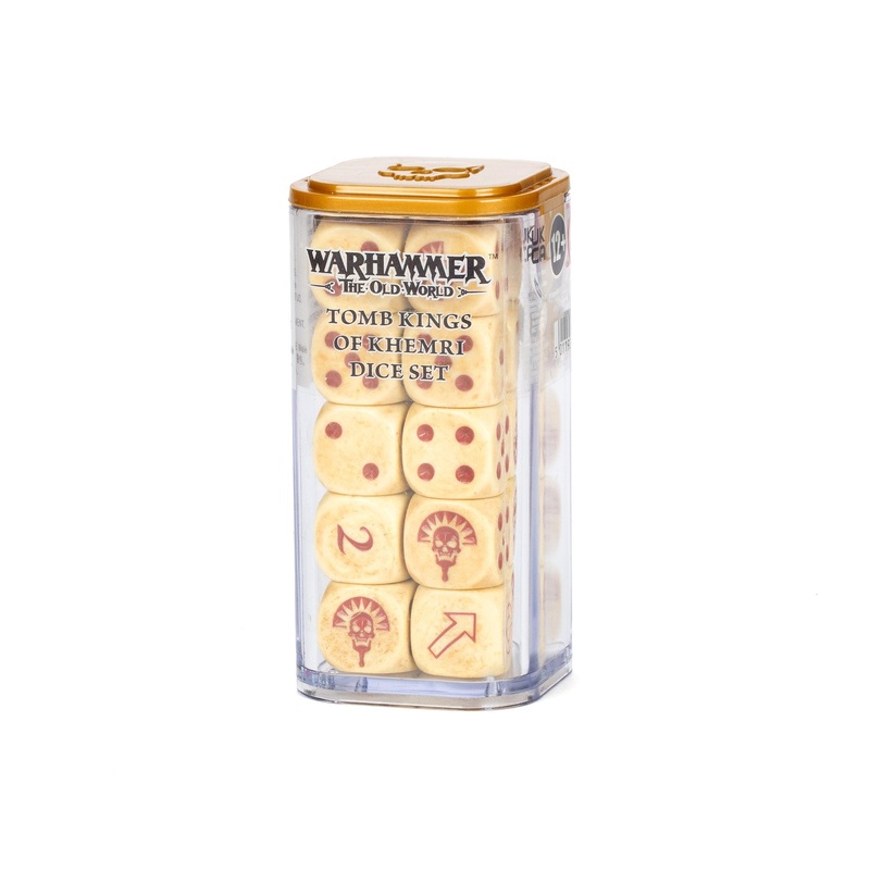 WARHAMMER: THE OLD WORLD - TOMB KINGS OF KHEMRI - DICE