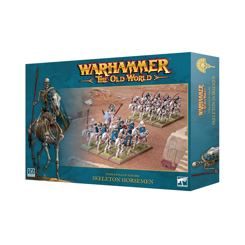 WARHAMMER: THE OLD WORLD - TOMB KINGS OF KHEMRI - SKELETON HORSEMEN