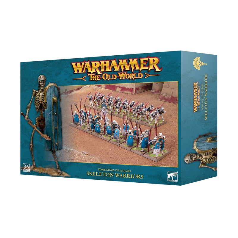 WARHAMMER: THE OLD WORLD - TOMB KINGS OF KHEMRI - SKELETON WARRIORS