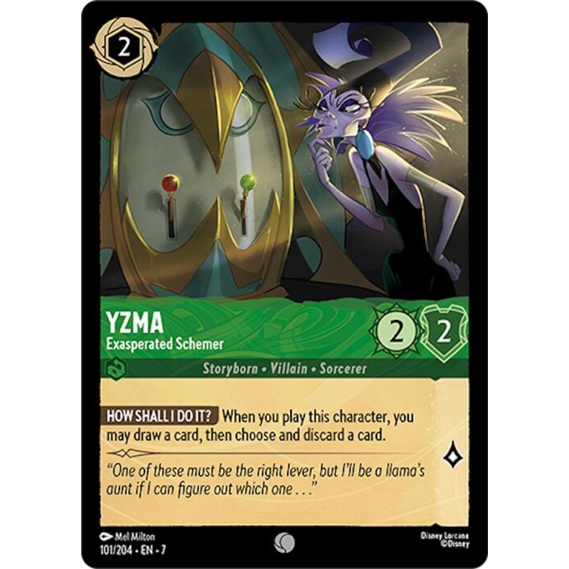 Yzma - Exasperated Schemer (101/204) [Archazia's Island]