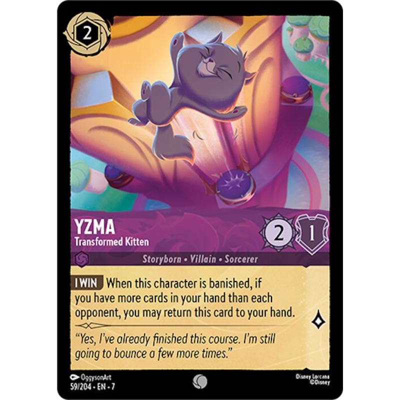 Yzma - Transformed Kitten (59/204) [Archazia's Island]
