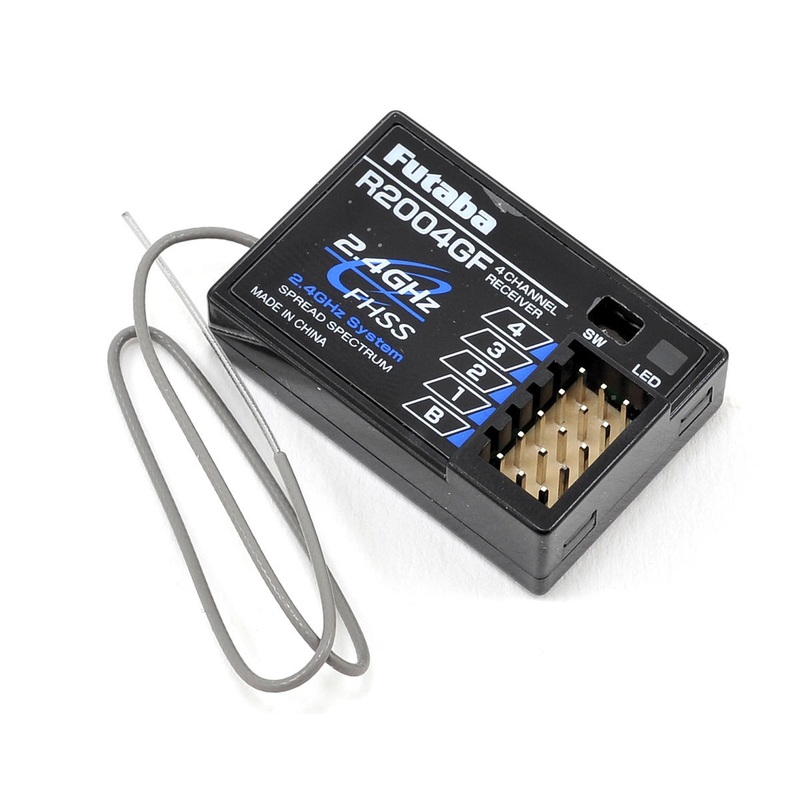 FUTABA 01102241-3 R2004GF FHSS 4-Channel 2.4GHz Receiver
