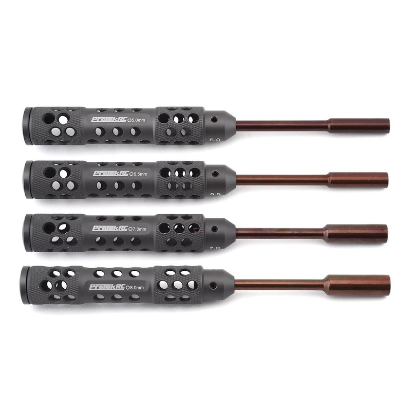 PROTEK PTK-8282 "TruTorque SL" 4-Piece Metric Nut Driver Set (5.0, 5.5, 7.0, 8.0mm)