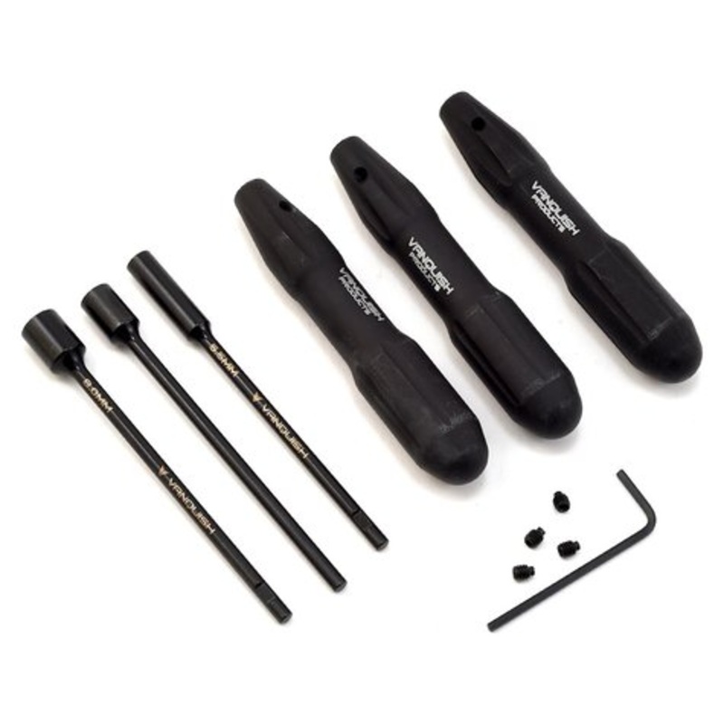 VANQUISH VPS08440  Metric Nut Driver Tool Set 5.5, 7, 8mm