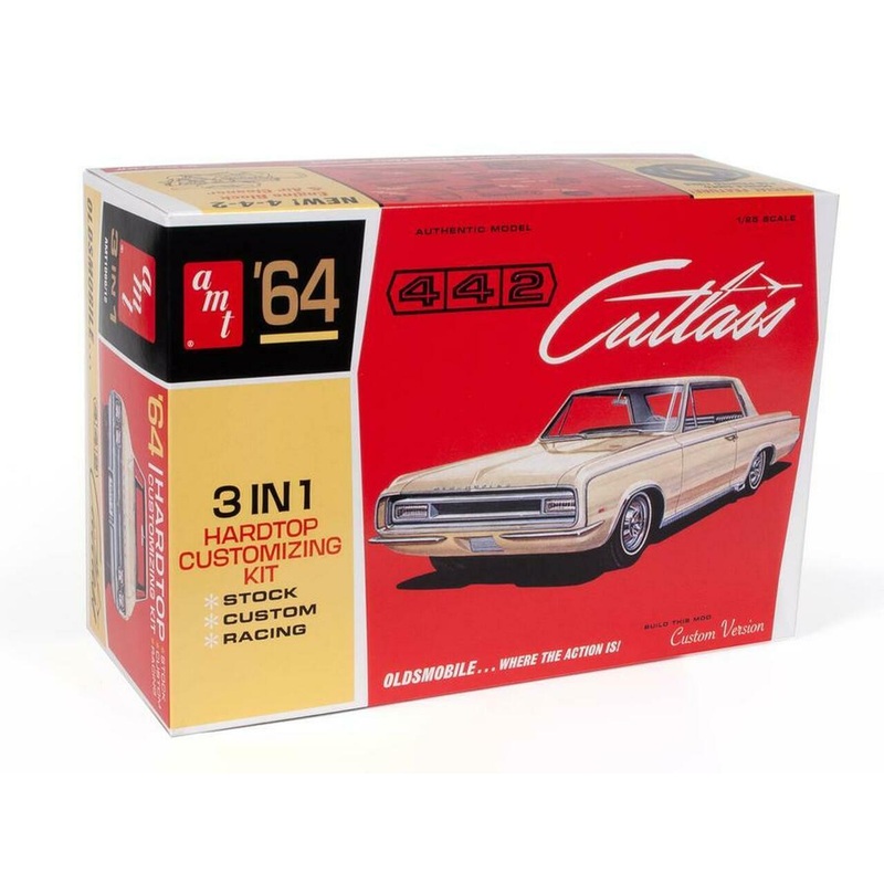 AMT 1066 1/25 1964 Olds Cutlass 442 Hardtop