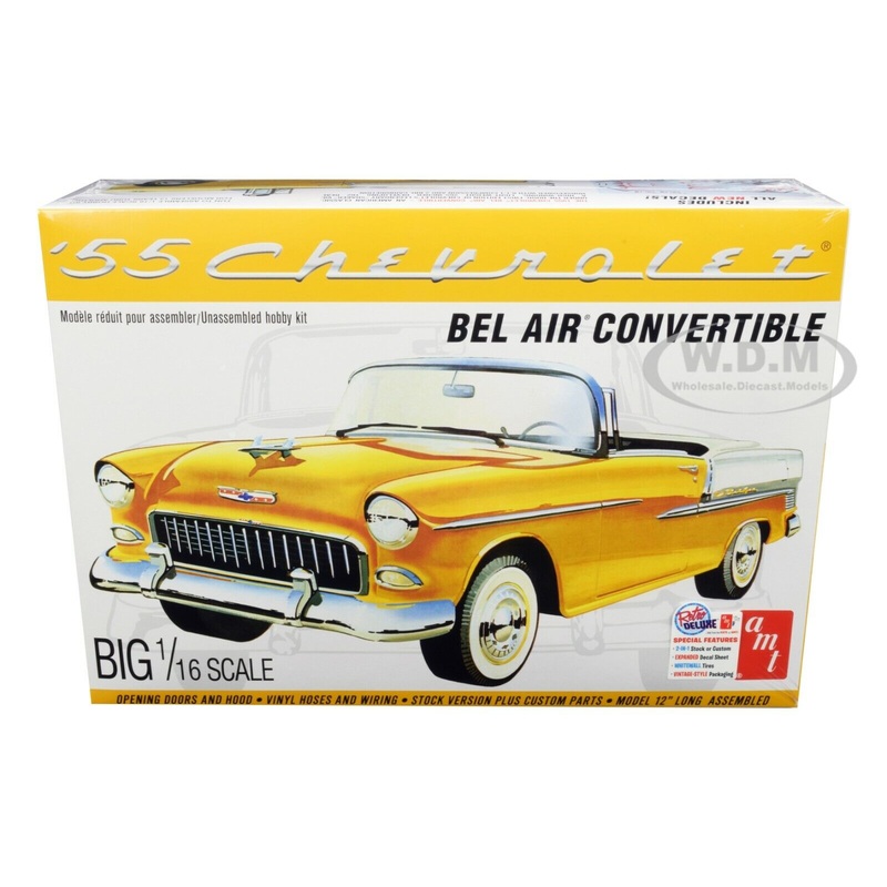 AMT 1134 1/16 1955 Chevy Bel Air Convertible