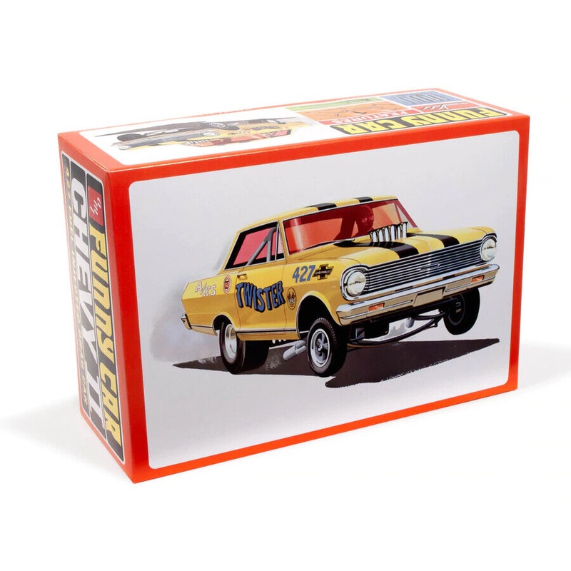 AMT 1293 1/25 1965 Chevy II Nova AWB "Twister"