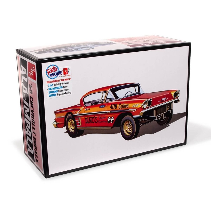 AMT 1301 1/25 1958 Chevy Impala Hardtop