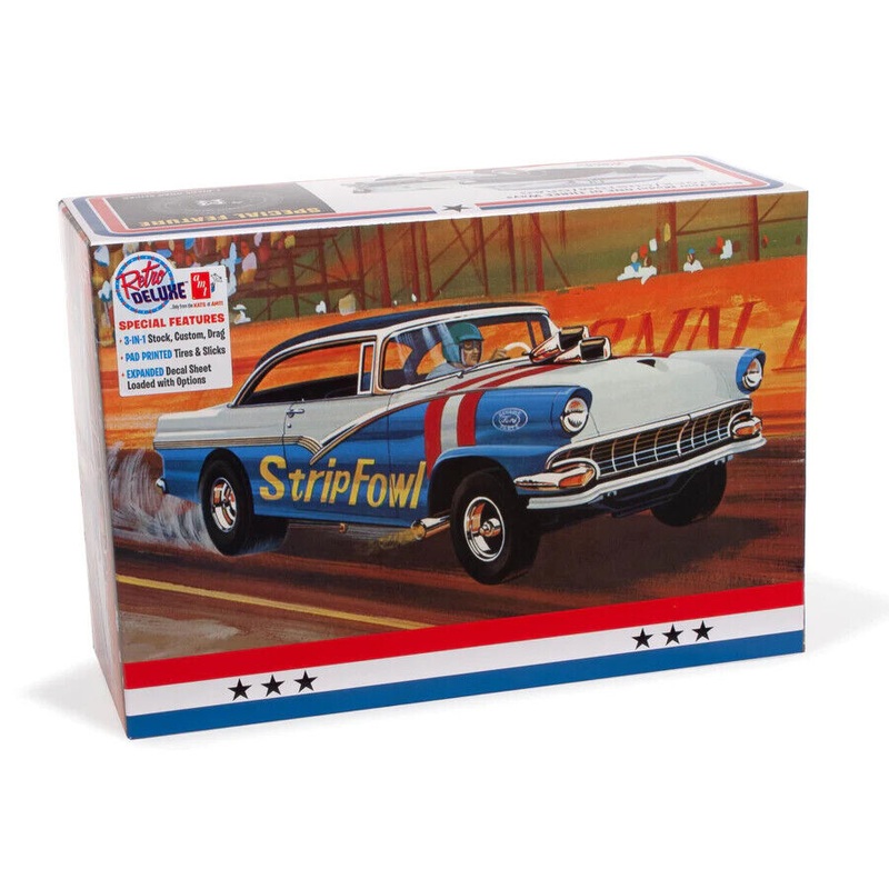 AMT 1308 1/25 1956 Ford Victoria Hardtop