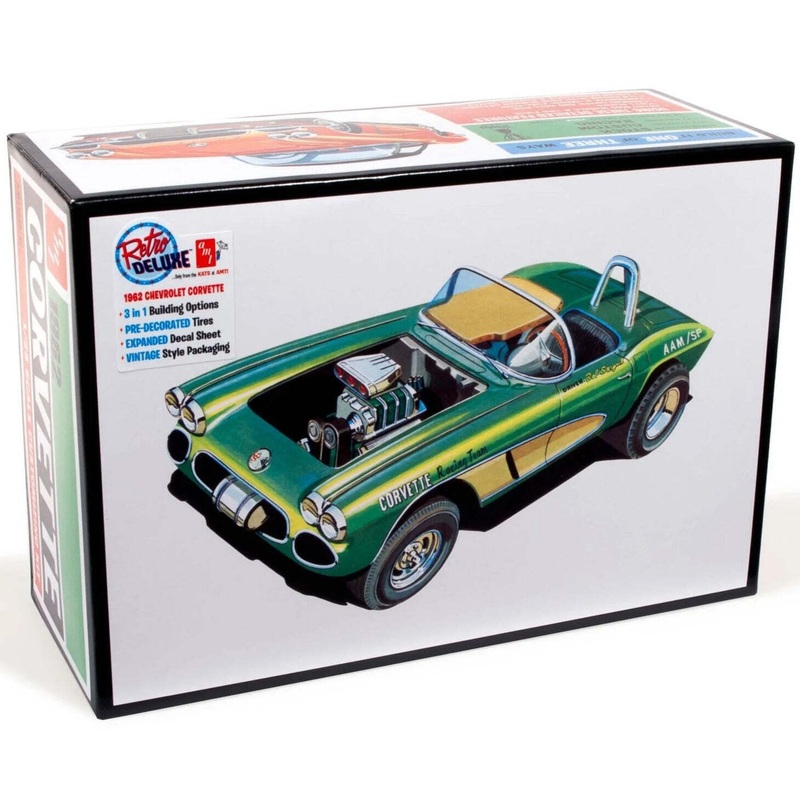 AMT 1318 1/25 1962 Chevy Corvette