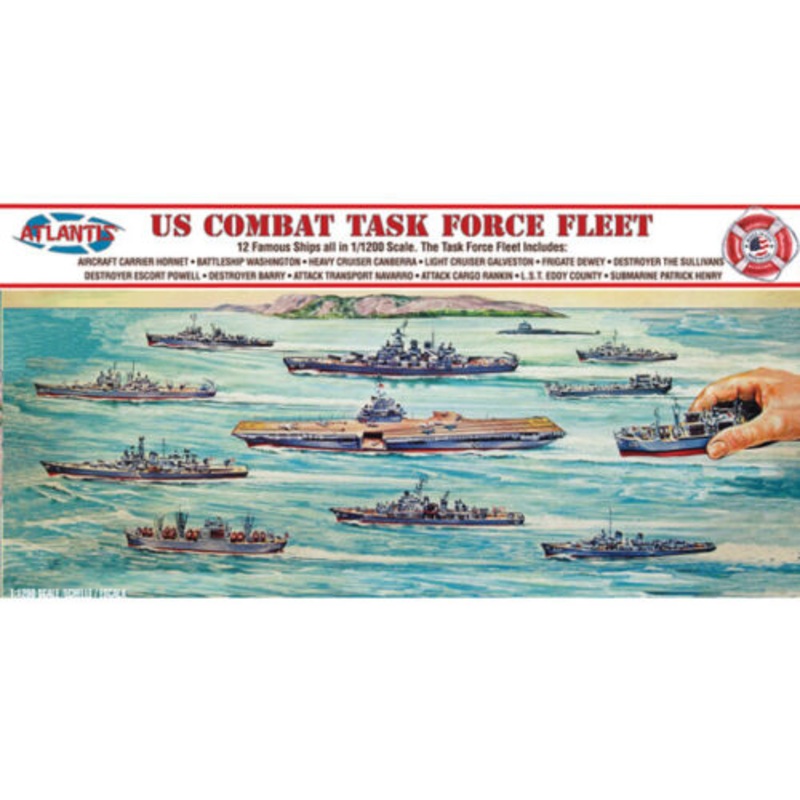 ATLANTIS R6300 1/1200 US Combat Task Force Fleet