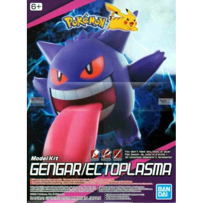 BANDAI 2528755 Gengar "Pokemon", Bandai Spirits Pokemon Model Kit