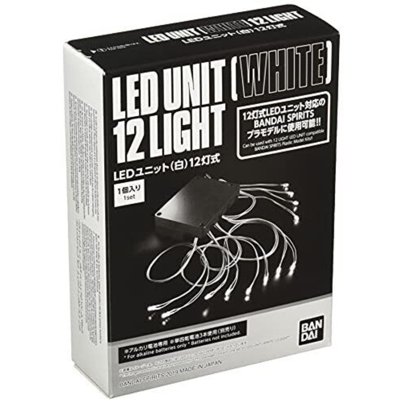 BANDAI 5058225 LED Unit [White] 12 Light , Bandai Spirits