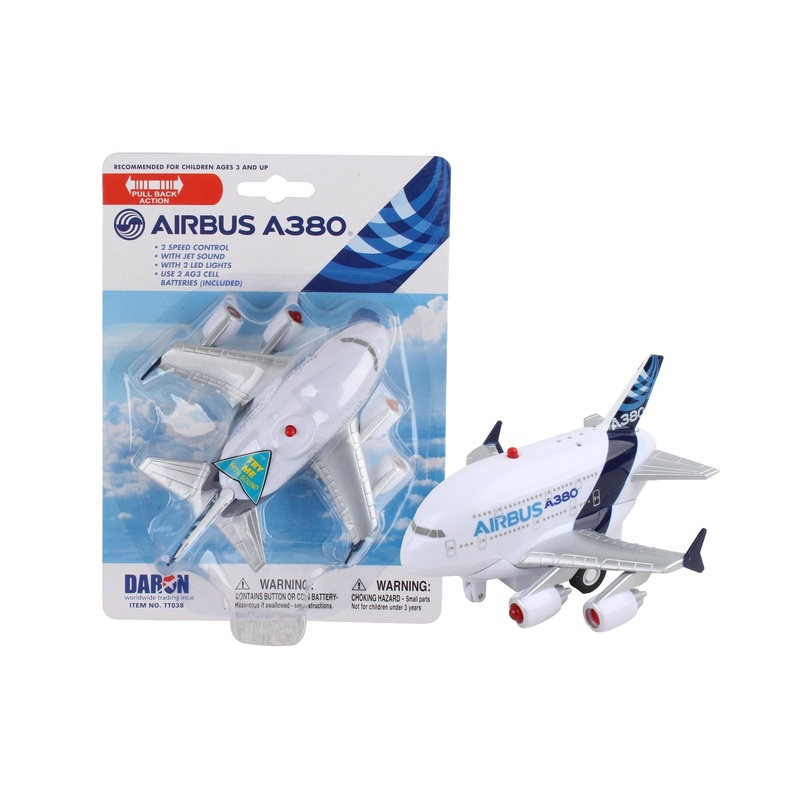 DARON TT038 AIRBUS A380 PULLBACK W/LIGHT & SOUND