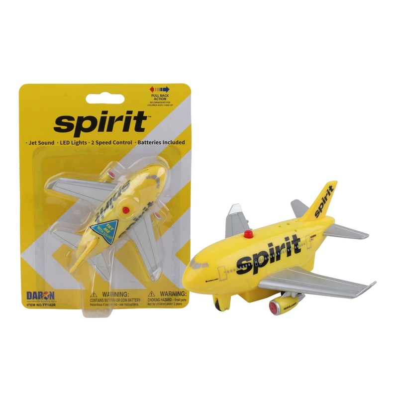 DARON TT182R SPIRIT AIRLINES PULLBACK W/LIGHT & SOUND