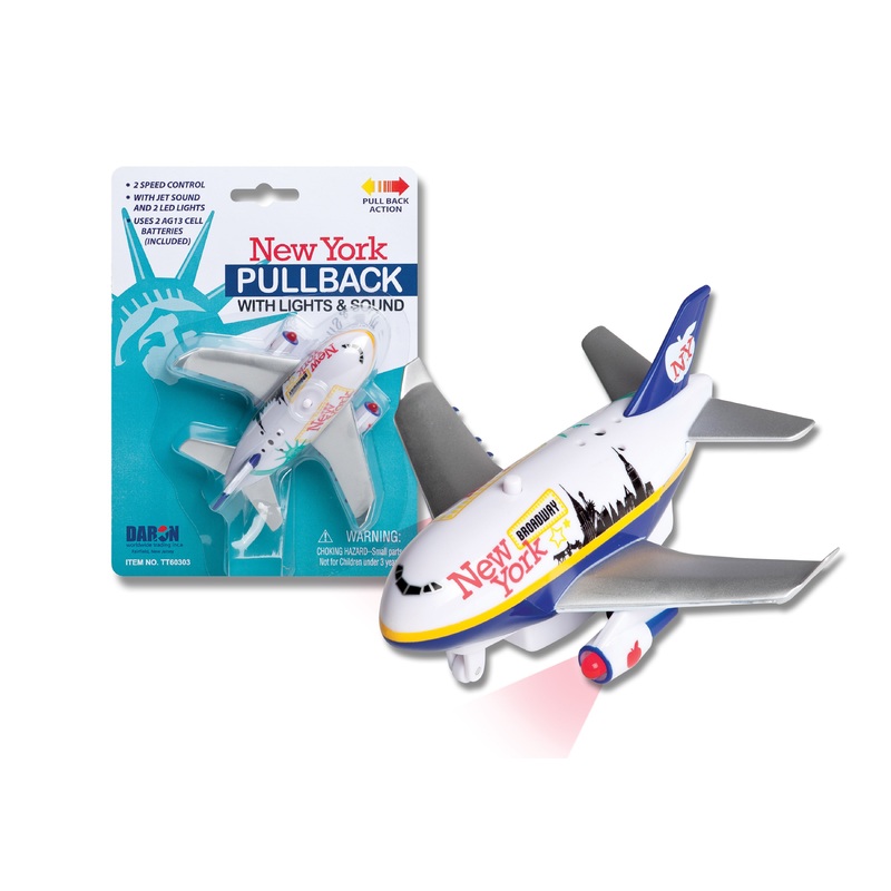 DARON TT60303 NEW YORK PULLBACK W/LIGHT & SOUND