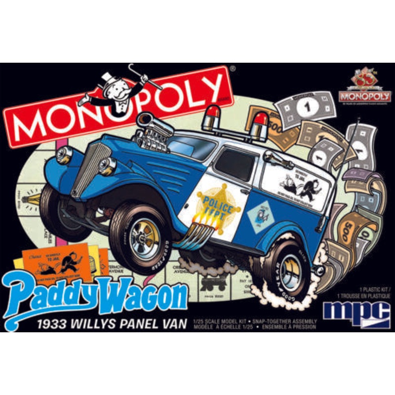 MPC 924 1/25 1933 Willys Panel Paddy Wagon (Monopoly)