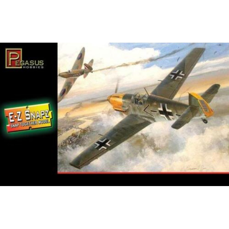 PEGASUS 8412 1/48 E-Z Snap Messerschmit Bf-109E4