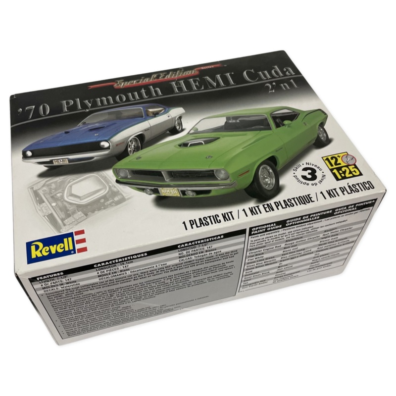 REVELL 85-4268 1/25 '70 Plymouth Hemi Cuda 2n1