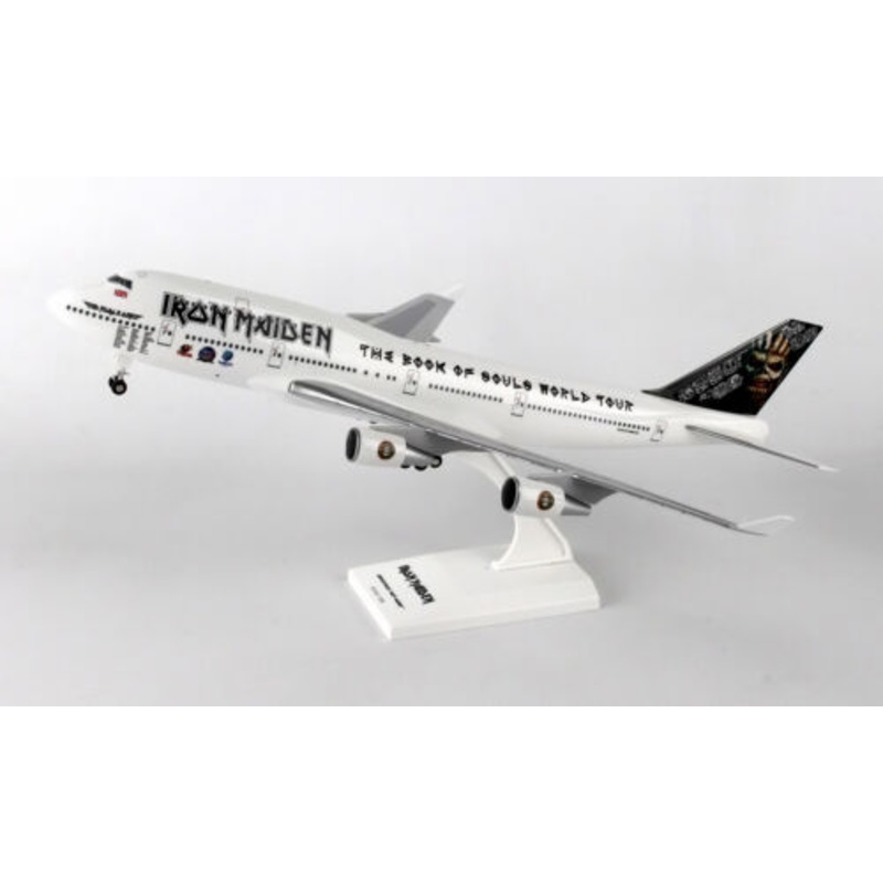 SKYMARKS SKR899 Iron Maiden Boeing 747-400 Ed Force One SKR899 1/200 Reg#TF-AAK w/Gear