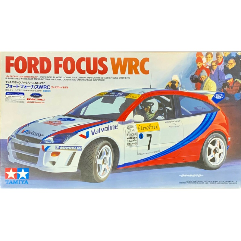 TAMIYA 24217 1/24 Ford Focus WRC
