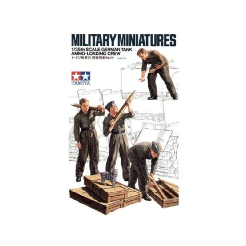 TAMIYA 35188 1/35 German Tank Ammo-Loading Crew