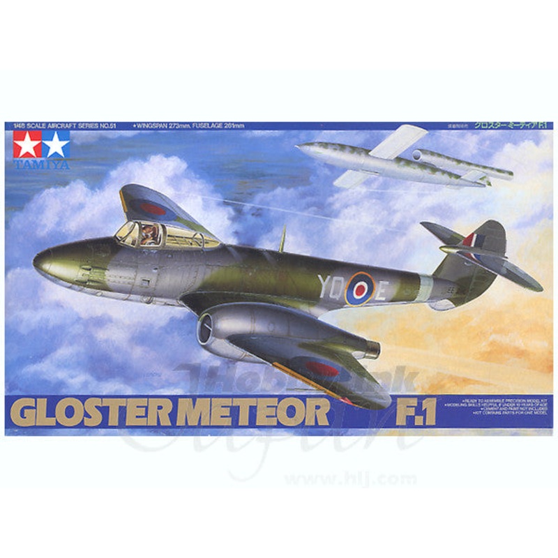 TAMIYA 61051 1/48 Gloster Meteor F.1