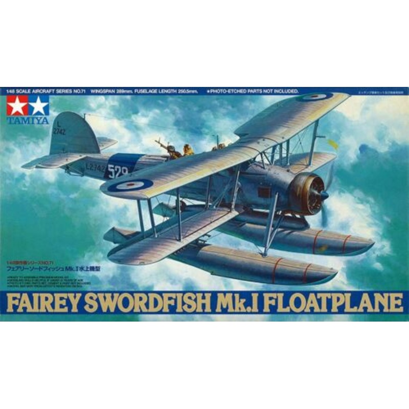 TAMIYA 61071 1/48 Fairey Swordfish Mk.I Floatplane