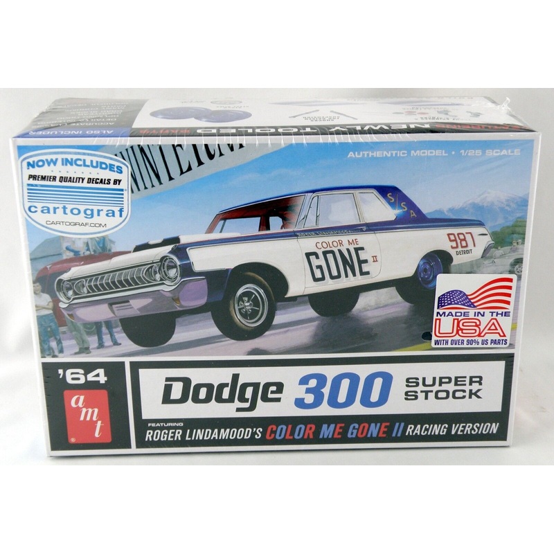 AMT 987/12 1/25 1964 Dodge 300 Super Stock, Color Me Gone *DISC*