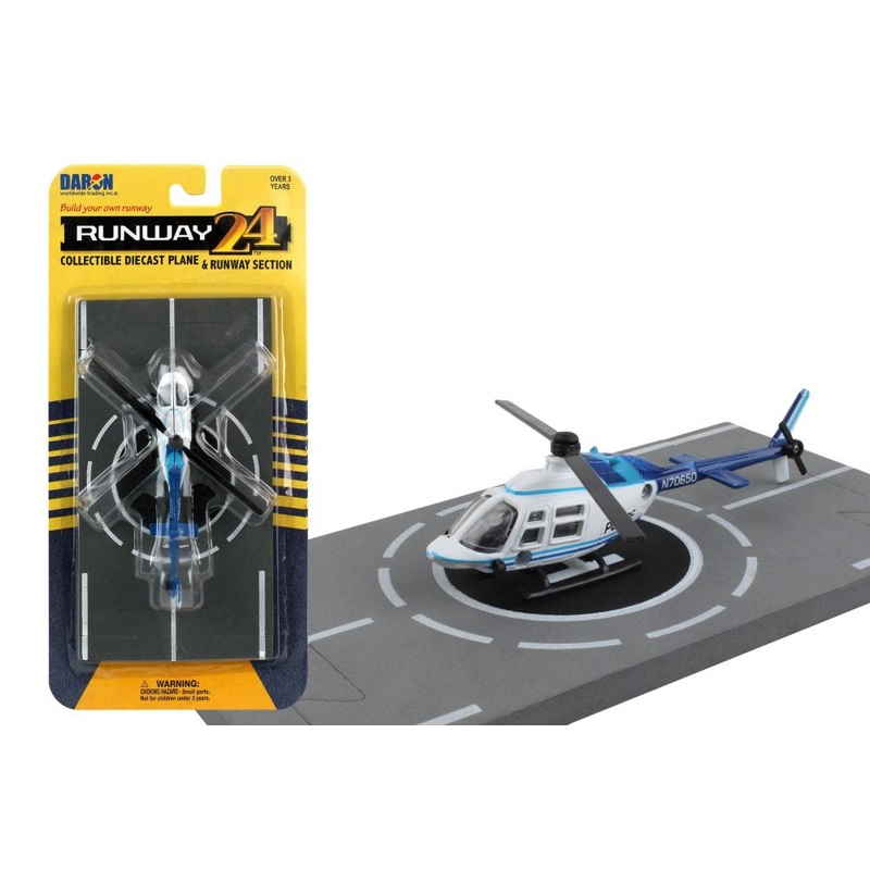 DARON RW055 RUNWAY24 POLICE BELL 206 JETRANGER