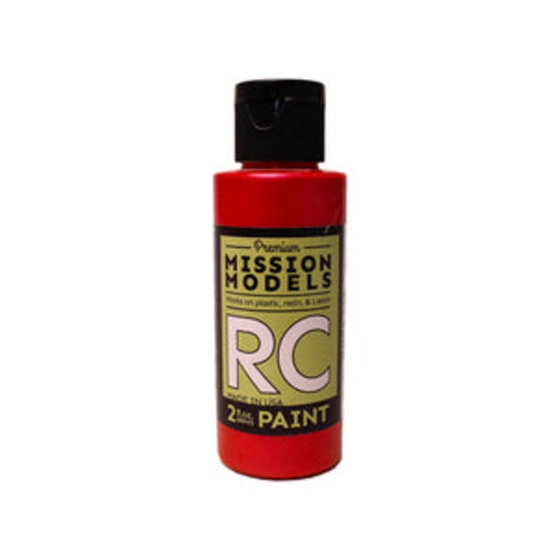 MISSION MODELS MMRC-029 Water-based RC Paint, 2 oz Bottle, Iridescent Red