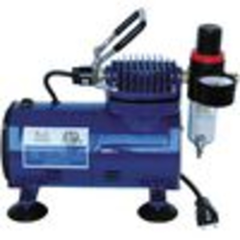 PAASCHE D500SR D500 Compressor w/ Regulator & Auto Shutoff