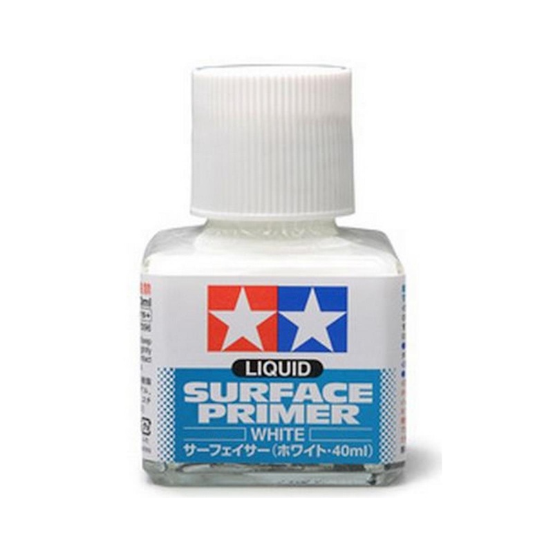 TAMIYA 87096 White Liquid Surface Primer (40ml)