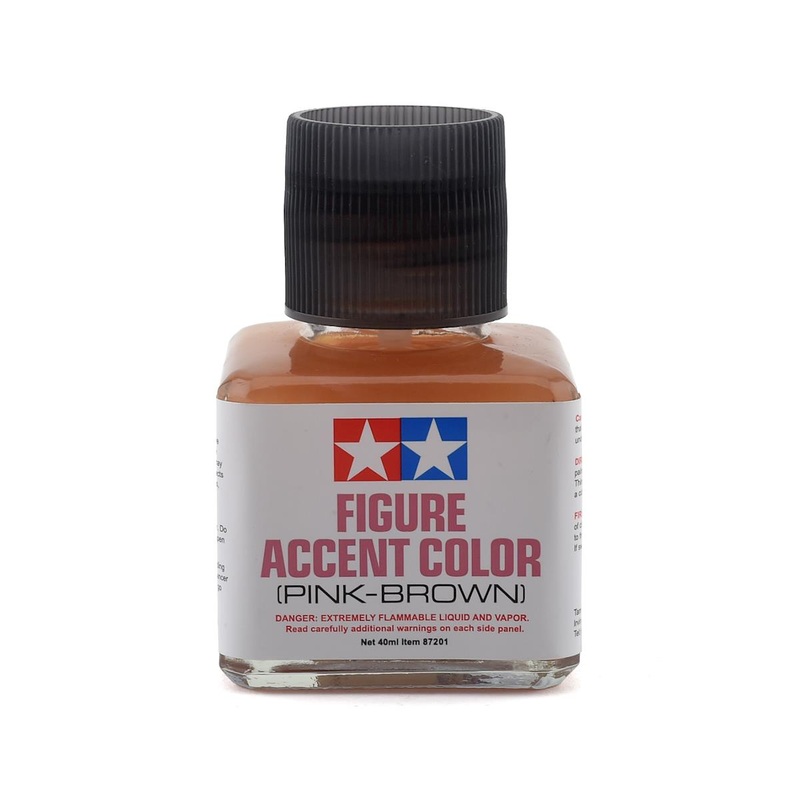 TAMIYA 87201 Panel Line Accent Color 40ml, Pink-Brown
