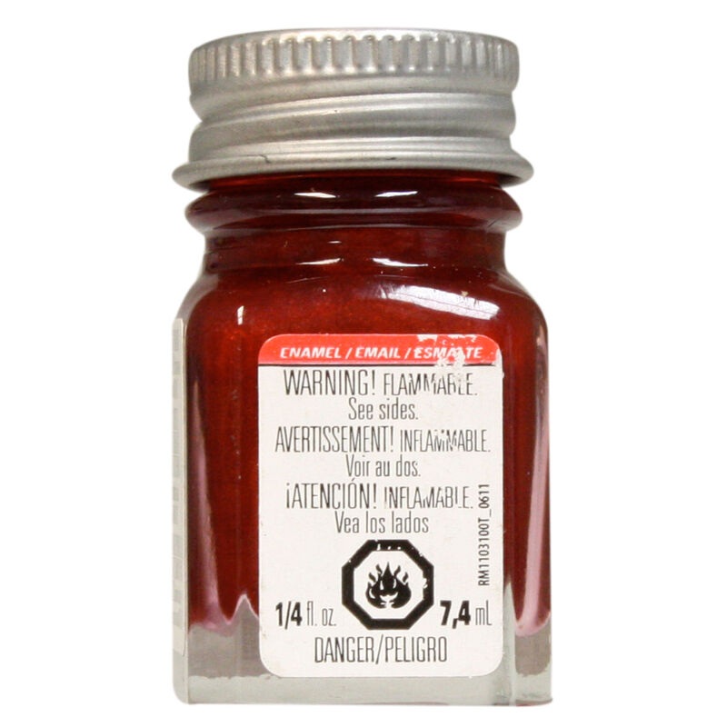 TESTORS 1105 Enamel 1/4 oz Stop Light Red