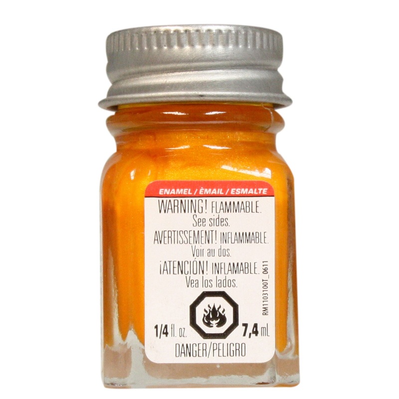TESTORS 1115 Enamel 1/4 oz Turn Signal Amber