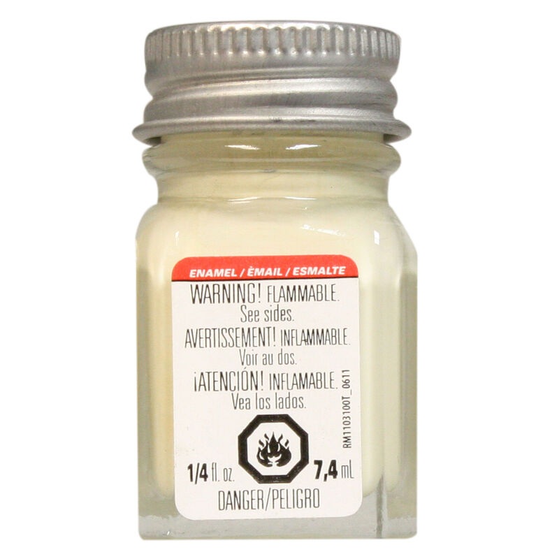 TESTORS 1117 Enamel 1/4 oz Light Ivory Gloss