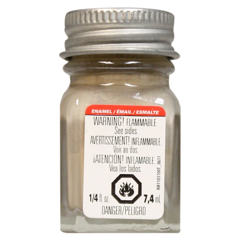 TESTORS 1118 Enamel 1/4 oz Gloss Sand Beige