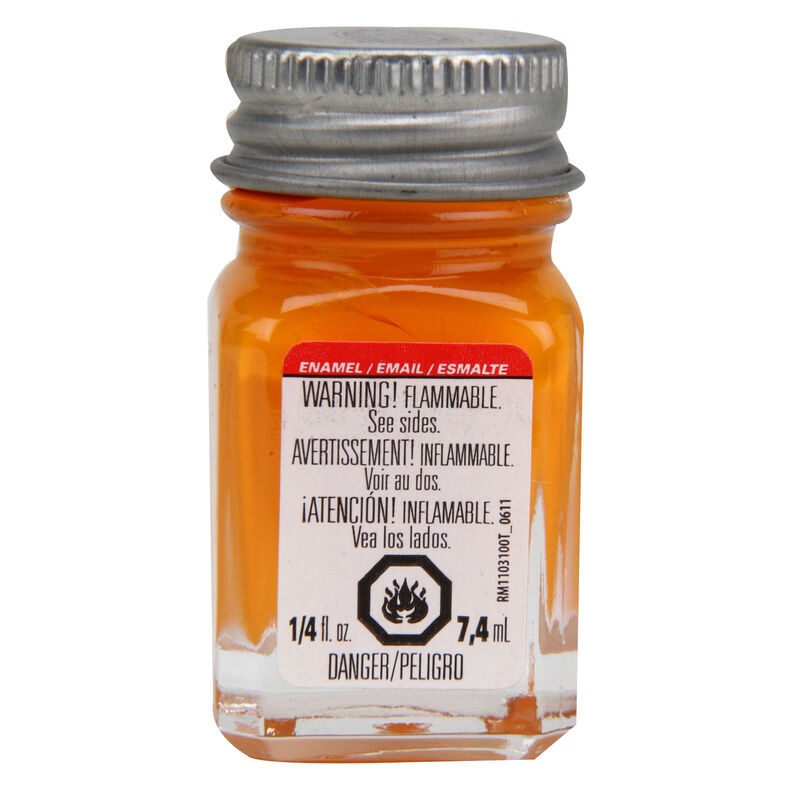 TESTORS 1126 Enamel 1/4oz, Tangerine