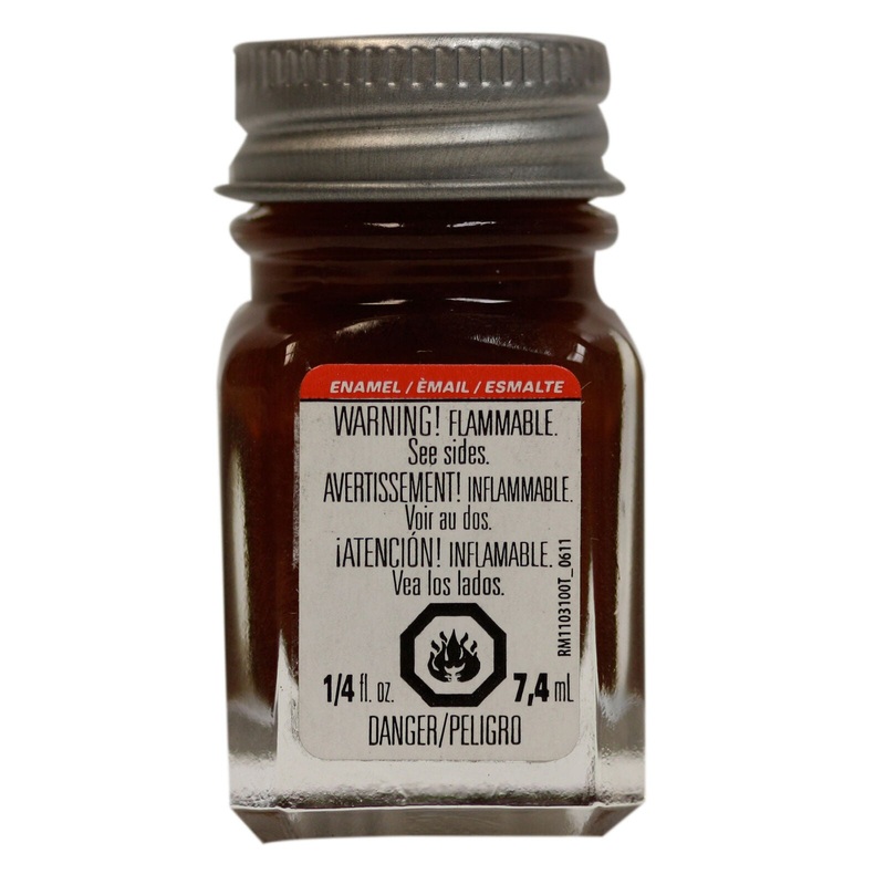 TESTORS 1140 Enamel 1/4 oz Brown