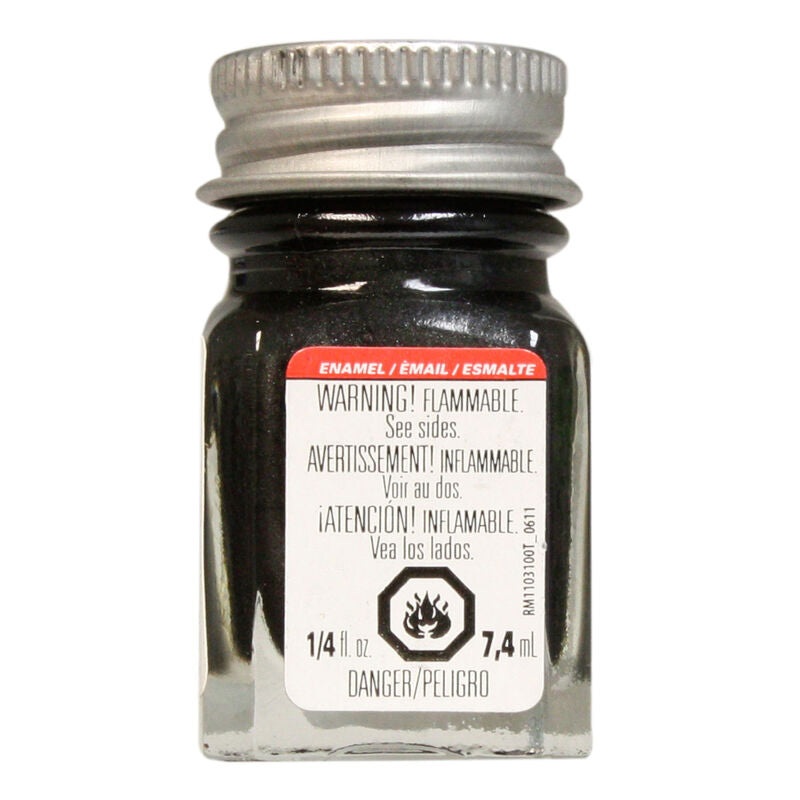 TESTORS 1153 Enamel 1/4 oz Graphite Gray Metallic