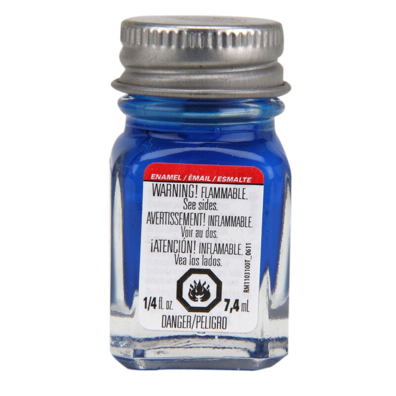TESTORS 1176 Enamel 1/4oz, Blue Fluorescent
