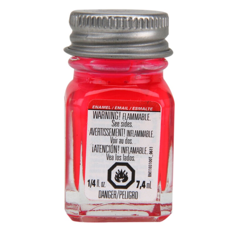TESTORS 1178 Enamel 1/4oz, Pink Fluorescent