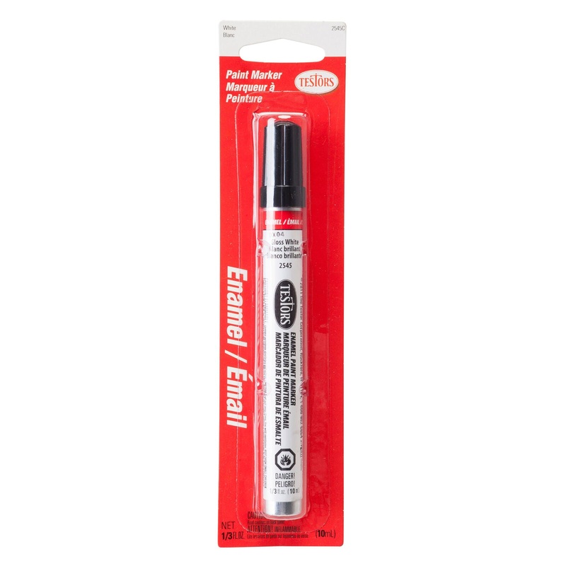 TESTORS 2545C Enamel Paint Marker Gloss White