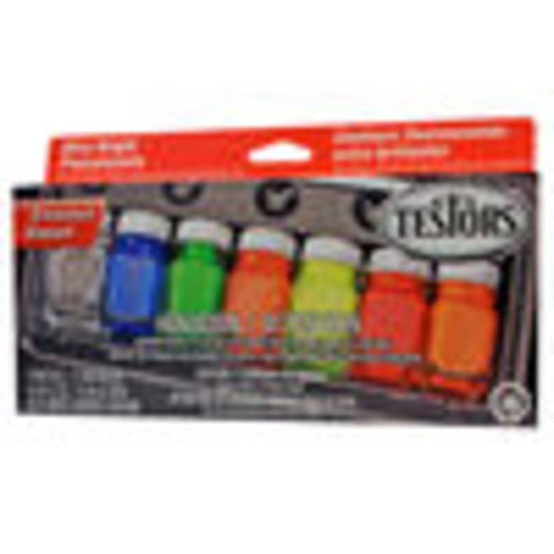 TESTORS 9132X Enamel Kit: Fluorescent